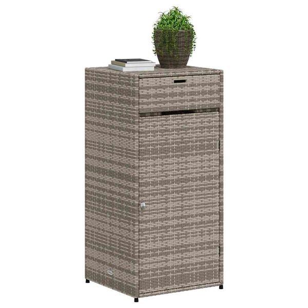 vidaXL Garden Storage Cabinet Grey