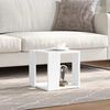 vidaXL Coffee Table White Engineered wood Small Durable Coffee Table