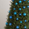 vidaXL Christmas Ball Set Set of 100 Blue Plastic Mixed sizes