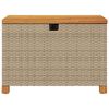 vidaXL Garden Storage Box Beige and Brown