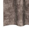 vidaXL Velvet Curtains 2 pcs Cappuccino 102.36 x 55.12 in Velvet