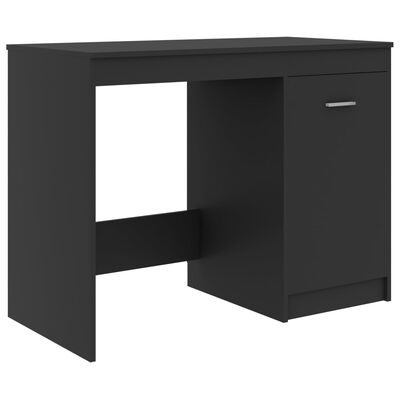vidaXL Desk Gray 55.1"x19.7"x29.9" Engineered Wood