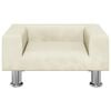 vidaXL Kids Sofa Cream