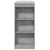 vidaXL Bar Table Concrete Grey Engineered Wood Large Bar Table