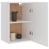vidaXL Hanging Cabinet White Engineered wood Medium Hanging Cabinet