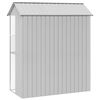 vidaXL Bird Cage Grey 84.65 x 43.31 x 97.24 in Galvanised Steel