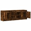 vidaXL TV Cabinet Smoked Oak Engineered Wood Medium TV Cabinet