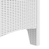 vidaXL Garden Chair 4 pcs White 53 x 49 x 85 cm PP