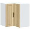 vidaXL Kitchen Wall Corner Cabinet Sonoma oak Engineered wood Medium