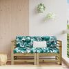 vidaXL Garden Corner Sofa Brown Treated pine wood Medium Modular