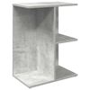 vidaXL Bedside Table Set of 2 Concrete Grey Engineered Wood Bedside Table