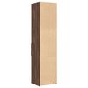 vidaXL Highboard Brown Oak Engineered Wood Highboard Rectangular