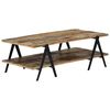 vidaXL Coffee Table Varied hues from reclaimed wood