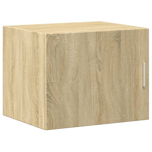 vidaXL Wall Cabinet Sonoma Oak Engineered wood 19.7x16.7x15.7 in