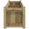 vidaXL Garden Planter Set of 2 Natural Pine