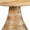 vidaXL Side Table Mango wood tones Solid mango wood Small Durable