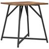 vidaXL Side Table Set 2 pcs Smoked oak and Black 19.7" x 19.7" x 19.7