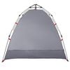 vidaXL Beach Tent 2-Person Gray Quick Release Waterproof