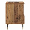 vidaXL Bedside Cabinet 2 pcs Old Wood 15.75 x 13.78 x 19.69 in