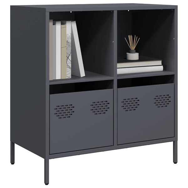 vidaXL Sideboard Anthracite Cold-rolled steel Medium Sideboard