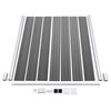 vidaXL WPC Fence Set 1 Square + 1 Slanted 107.5"x73.2" Gray