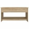 vidaXL Coffee Table Sonoma Oak Engineered wood Medium