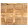 vidaXL Table Top 39.4"x31.5"x1.5" Rectangular Solid Wood Mango