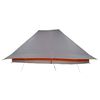 vidaXL Family Tent Folding Manual Grey and Orange 660 x 456 x 200 cm