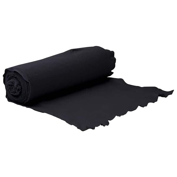 vidaXL Geotextile Membrane Black Polyester fiber Large Durable