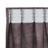 vidaXL Velvet Curtains 2 pcs Brown 55.12 x 55.12 in Velvet