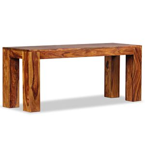 vidaXL Bench Acacia Honey Brown Solid Acacia Wood Medium Durable
