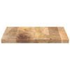 vidaXL Table Top 23.6"x23.6"x1" Square Solid Wood Mango