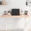 vidaXL Table Top Medium brown Solid oak wood 39.4 x 15.7 in Durable