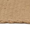 vidaXL Rug Natural Jute Color Jute 63 x 90 in Non-slip Rug