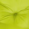 vidaXL Pallet Cushion Set of 2 Bright Green Oxford fabric (100% polyester)