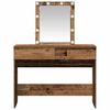 vidaXL Dressing Table Old Wood 100 x 40 x 130 cm Engineered wood