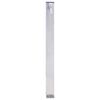 vidaXL Water Column Silver Stainless steel, Polypropylene Large Durable
