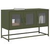 vidaXL TV Cabinet Olive Green Cold-rolled Steel Small TV Cabinet