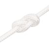 vidaXL Boat Rope Full White 0.31 " 82.0 ' Polypropylene