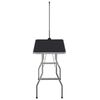 vidaXL Dog Grooming Table Black and Silver