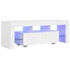vidaXL TV Cabinet High gloss white E1 Engineered wood with melamine