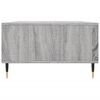 vidaXL Coffee Table Grey Sonoma Engineered wood, iron Medium