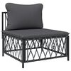 vidaXL Garden Lounge Set Anthracite