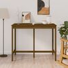 vidaXL Bar Table Honey Brown Solid Pine Wood Medium Durable Bar Table