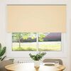 vidaXL Roller Blind Beige 100% Polyester 65x51 in Adjustable Armrests