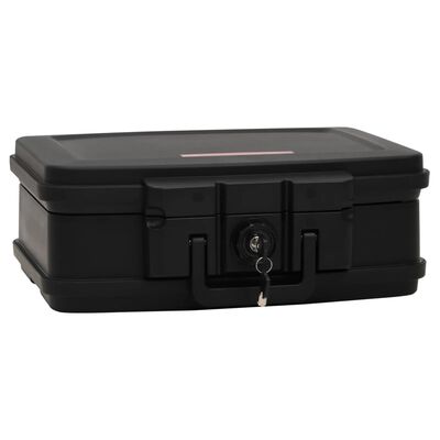 vidaXL Safe Box Black 17.3"x14.6"x6.5"
