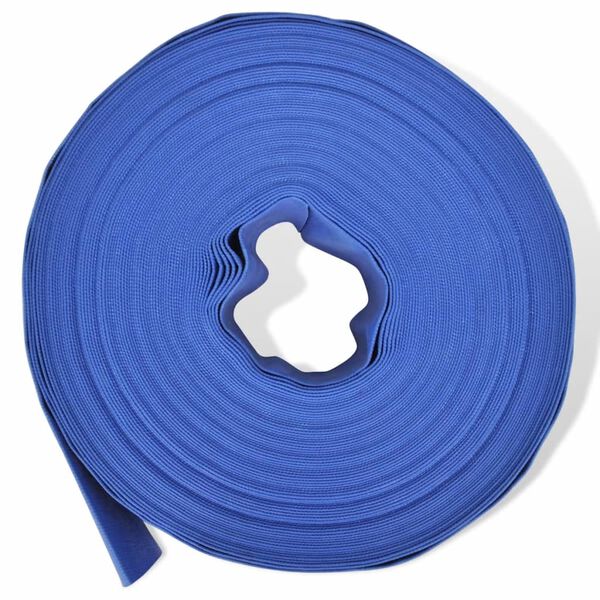vidaXL Flat Hose 164.0 ' 2" PVC Water Delivery