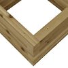vidaXL Garden Planter Natural Wood Treated Pine Wood