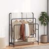 vidaXL Cloth Rack Sonoma oak 90 x 30 x 100.5 cm Engineered wood