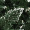 vidaXL Christmas Tree Green and White PVC Large Ornaments